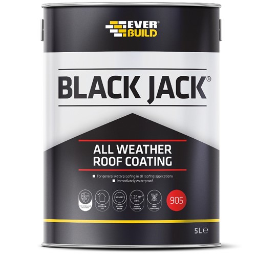 Black Jack All Weather Roof Coating - 5L