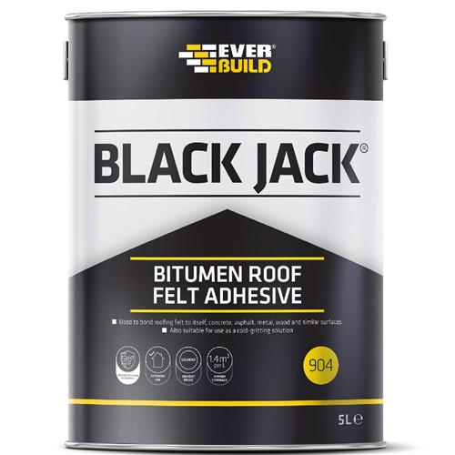 Black Jack Bitumen Roof Felt Adhesive - 5L