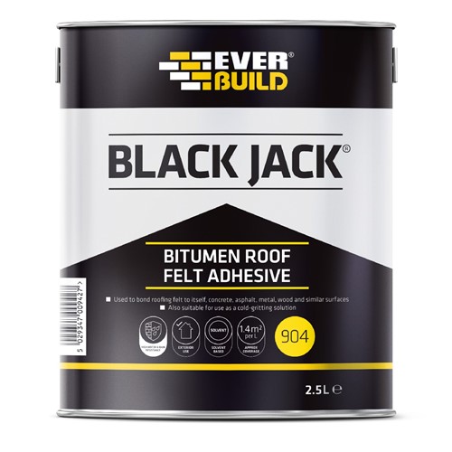 Black Jack Bitumen Roof Felt Adhesive - 2.5L