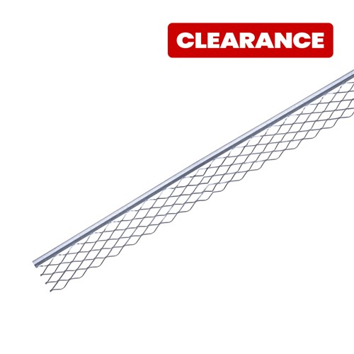 Galvanised Standard Angle Bead - 2.4m