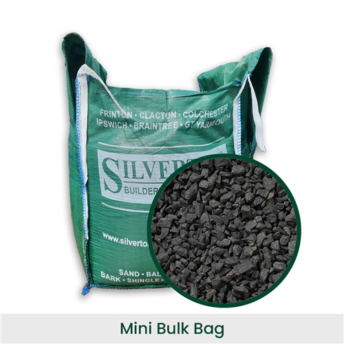 Mini-Bulk Bag - Black Basalt Chippings 14mm