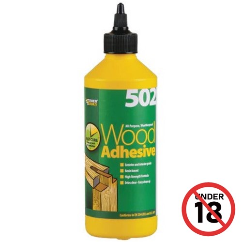 Everbuild Weatherproof Wood Adhesive 1L