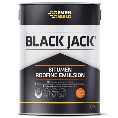 Black Jack Bitumen Roofing Emulsion - 5L