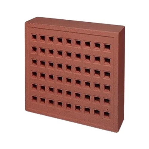 Clay Airbrick - Red - 215 x 215mm