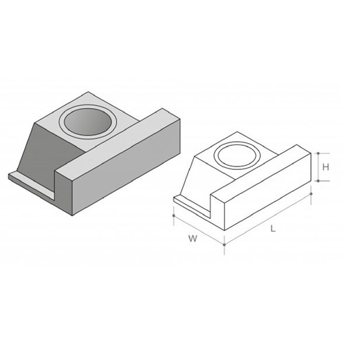 800mm Wide Fyrelintel to Suit 225mm Flues