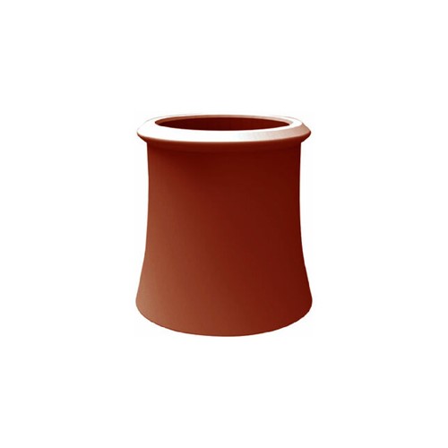 Roll Top Chimney Pot – 750mm Red