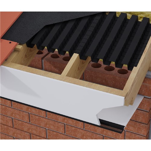 Roll Form Eaves Vent Roll Out Rafter Tray 600mm x 6m