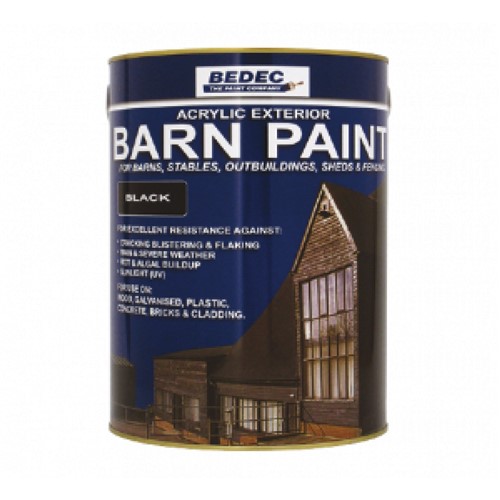 Barn Paint  Black Semi Gloss 5L