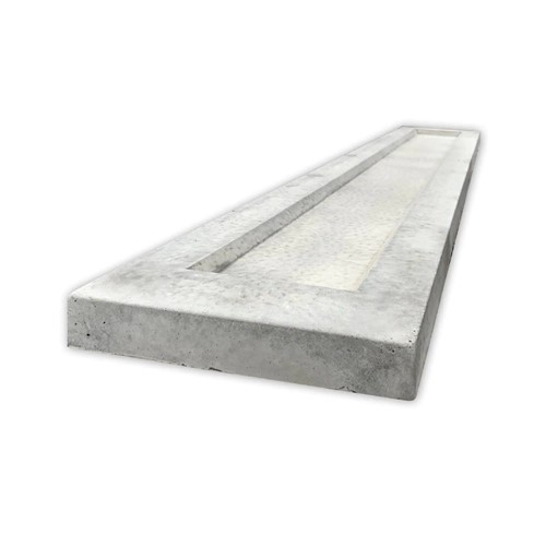 Concrete Gravel Board 6" - Recessed