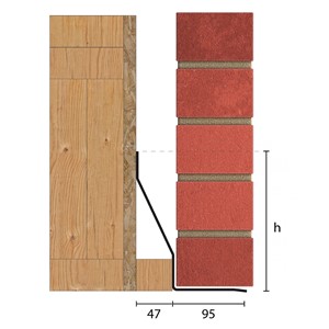 Catnic Timber Frame Steel Lintel CTF5 - 1500mm