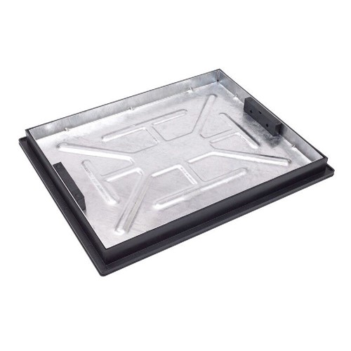 CD 790R/46 - Shallow Recessed Manhole Cover & Frame - 600mm x 450mm