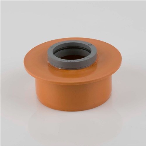 B4301  110mm x 50mm Waste Adaptor ( Seal Accepts Push Fit Waste )