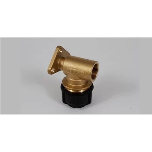 Philmac Wall Plate Elbow DZR - 25mm x ¾”