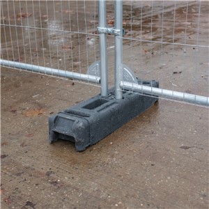 Galvanised Site Fencing - Block Foot