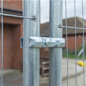 Galvanised Site Fencing - Clip