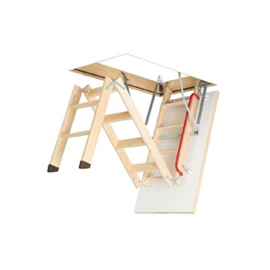 Fakro Three Section LWK Timber Loft Ladder 60 x120cm