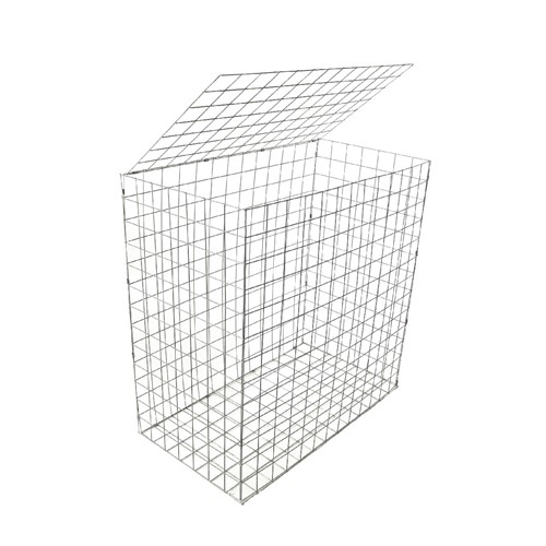 Galvanised Gabion Basket (Galvanised/Welded) 1m x 1m x 500mm x 3mm