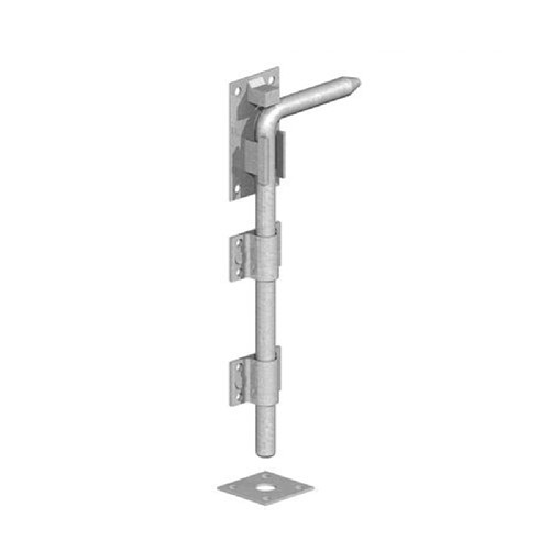 Gatemate Garage Door Bolt 18" - Galvanised