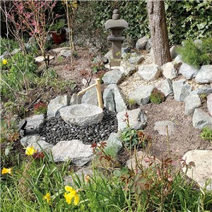 Green Granite Rockery