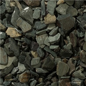 40mm Green Slate Chippings - Small Bag