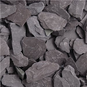 40mm Blue Slate Chippings - Small Bag