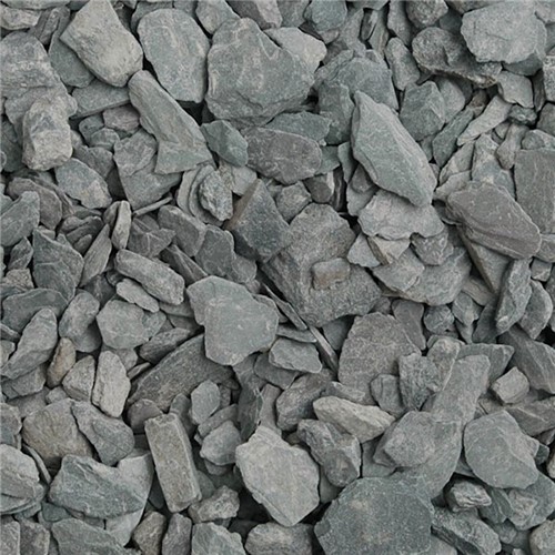 Bulk Bag - Green Slate Chippings 20mm