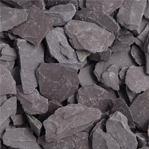 Bulk Bag - Blue Slate Chippings 40mm