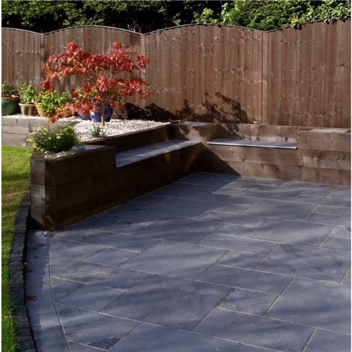 Brazilian Black Slate Project Pack (Calibrated) (18.00m2 Pack)