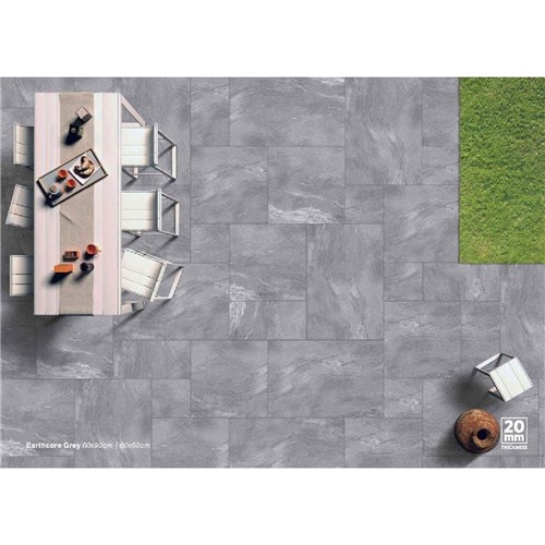 Porcelain Project Pack - Earthcore Ash Grey  (21.60m2 Pack)