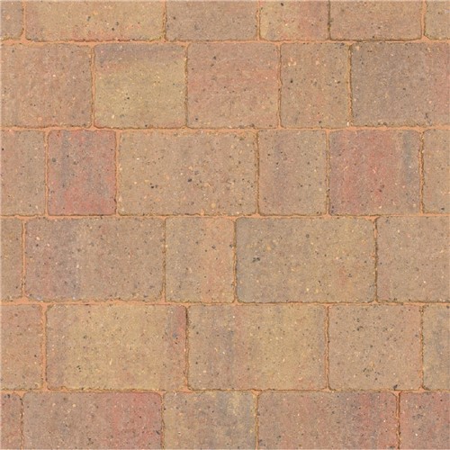 Brett Alpha Trio 50mm Block - Mixed Size Pack 10.82m2  - Autumn Gold