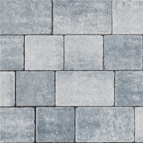 Kingspave Cobble 60mm Block - Mixed Size Pack 8m2 - Silver Grey