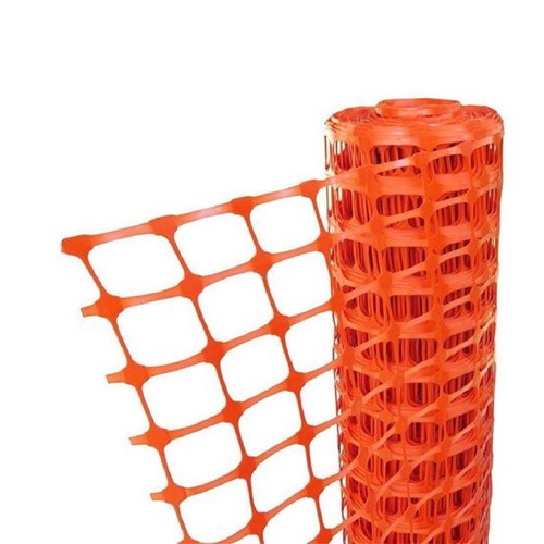 Orange Barrier Fencing - 50m Roll