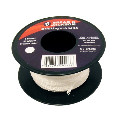 Spear & Jackson Brick Line 50m - White