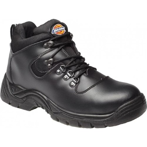 Dickies Fury Hiker Oiled Black Boots