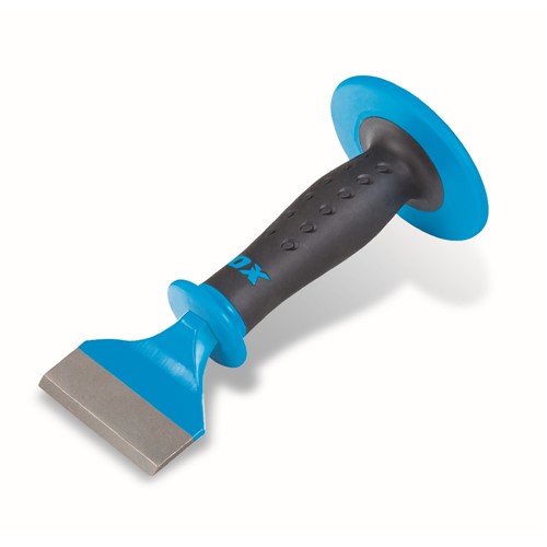 OX-P092303 OX Pro Brick Chisel With Guard - 3" x 8 1/2"