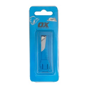 OX-P222010 OX Pro Heavy Duty Knife Blades And Dispenser - 10 pack