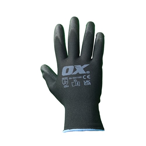 Ox Pu Flex Gloves - Size 9/L