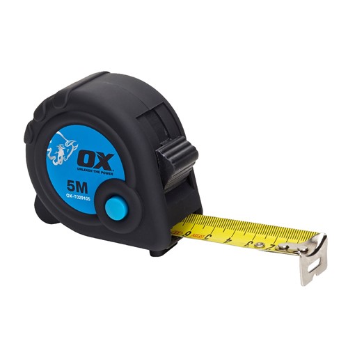 Ox Trade 5 Metre Tape Measure - Metric