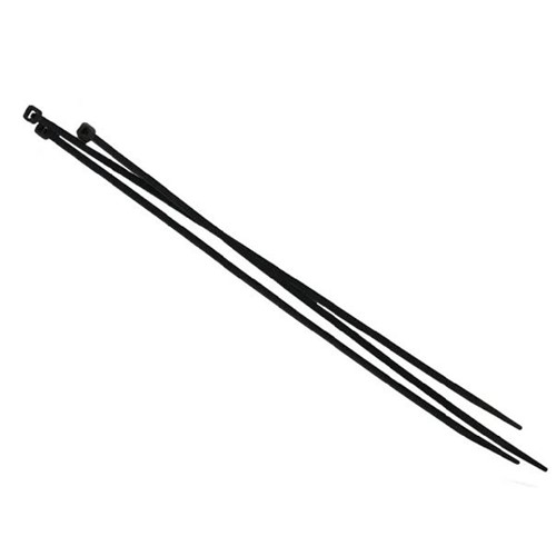 Faithfull Cable Ties (100) Black 200mm