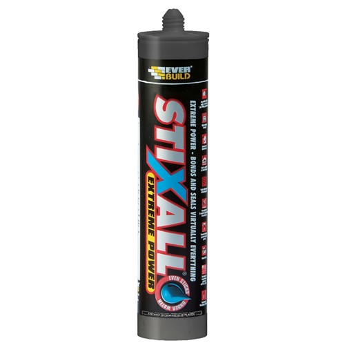 Stixall Building Adhesive & Sealant 290ml - Grey