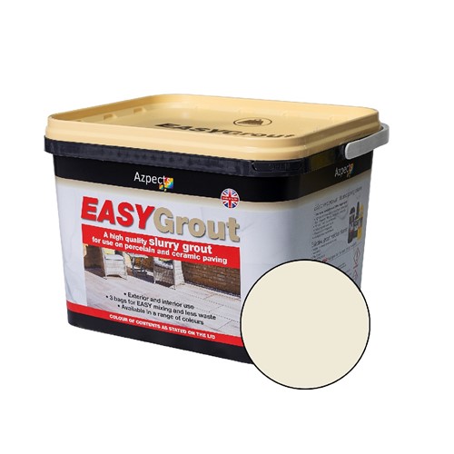 Azpects Porcelain Easy Grout 15 kg - Crema