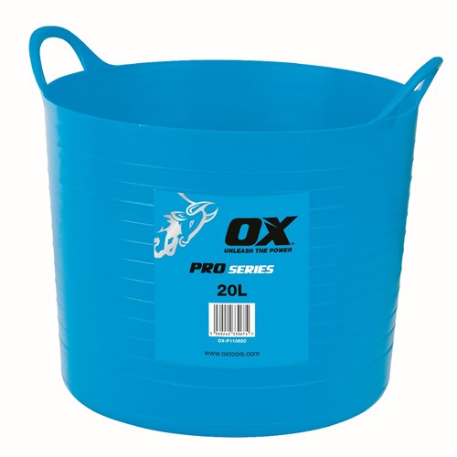 Ox Pro Heavy Duty 20 Litre Flexi Tub