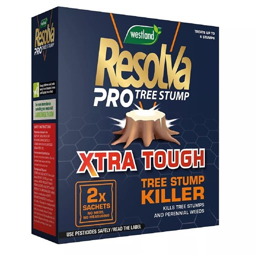 Resolva Pro Xtra Tough Tree Stump Killer - 2 x 100ml Sachets