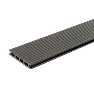 Saige Hollow Composite Decking - Charcoal - 3.6m