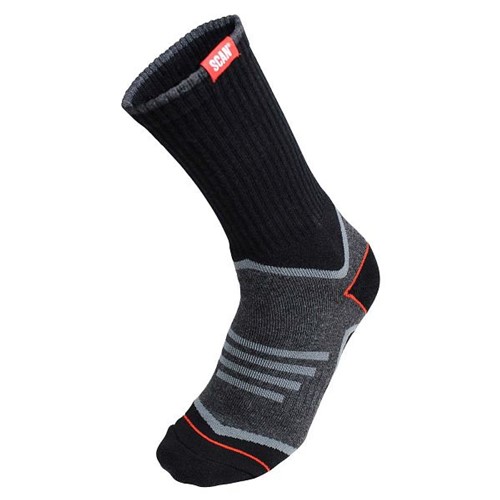 Scan Work Socks - Twin Pack