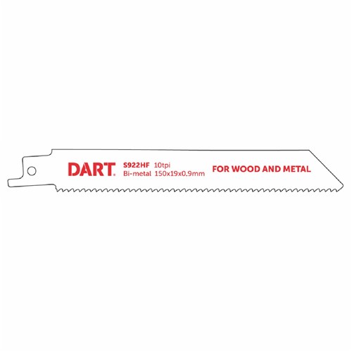 Dart S922HF Wood Cutting Reciprocating Blade - 5 Pk