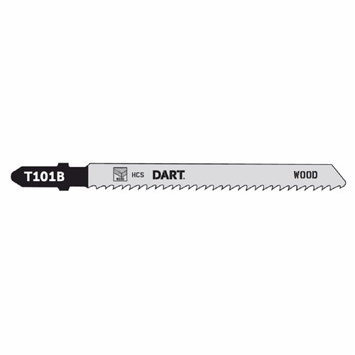 Dart T101B Wood Cutting Jigsaw Blade - 5 Pk