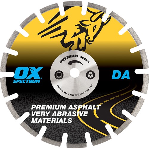 DA300/20 OX Spectrum Premium Diamond Blade - Asphalt - 300/20mm