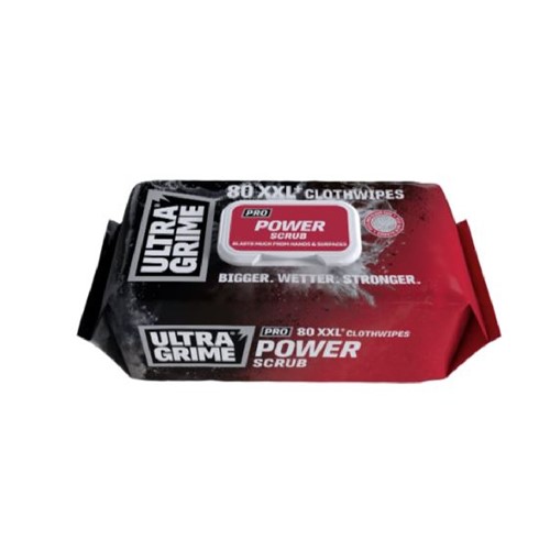 Ultragrime Pro Power Scrub Wipes