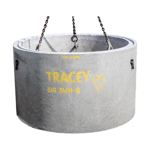 Tracey Concrete Chamber Ring 1050mm Diameter x 1000mm Deep Inc Steps